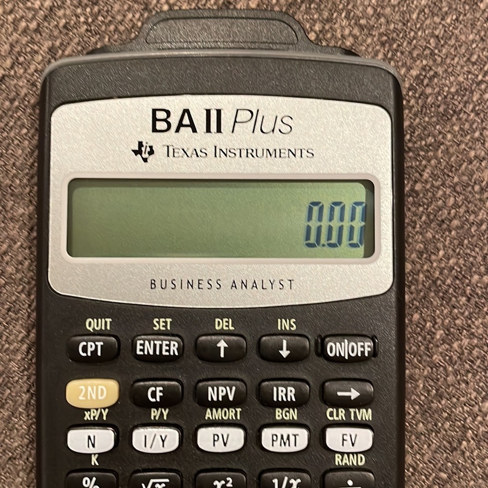 BA lol Plus Texas Instruments Calculator - Picture 2 of 6